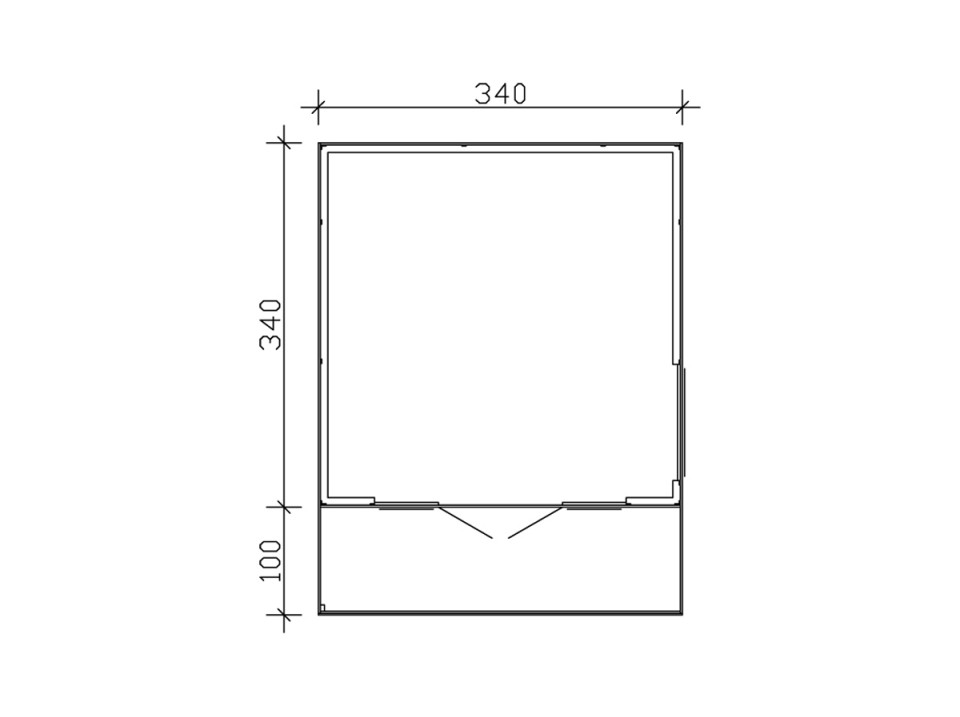 Shingle vert 3 jupes CE (3m2) Shingle vert 3 jupes CE (3m2), Toiture - Direct-abris