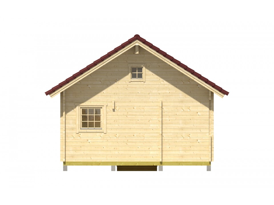 Abri de jardin KIRUNA 5 - 28mm Abri de jardin KIRUNA 5 - 28mm, Abri de jardin en bois - Direct-abris