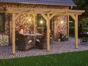 Pergola en bois MELTEM - 3...