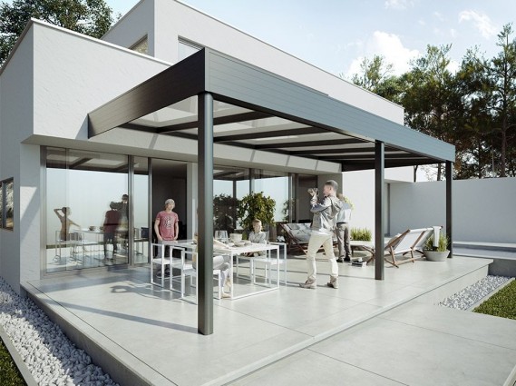 Pergola aluminium