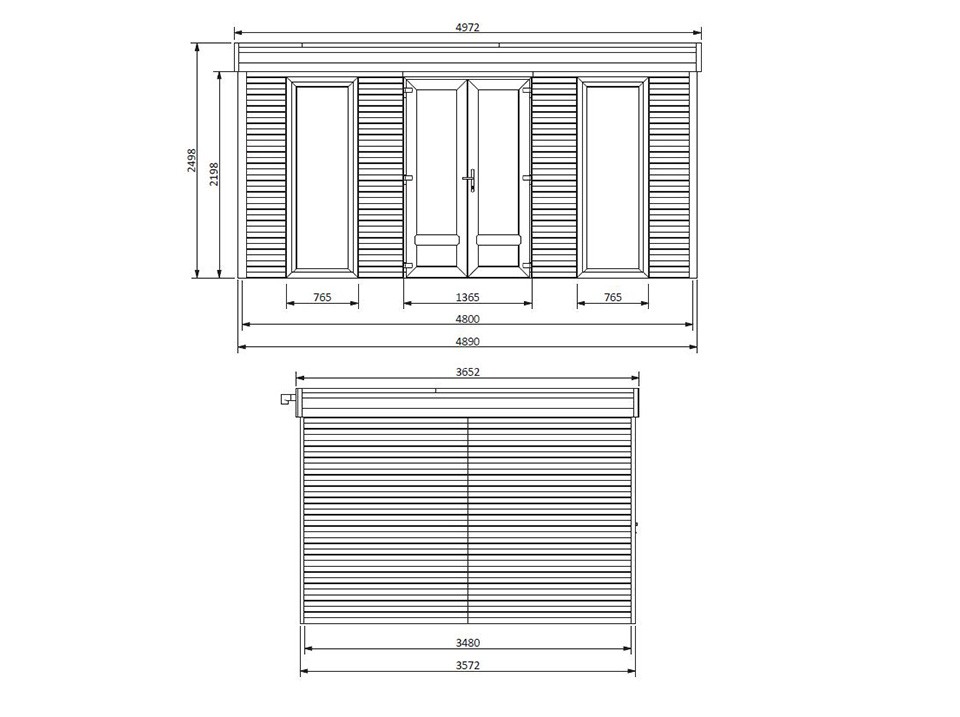 Pergola aluminium NAMELIS profondeur 3.5M - 7x3.5m Pergola aluminium NAMELIS profondeur 3.5M - 7x3.5m, Pergola aluminium - Direct-abris
