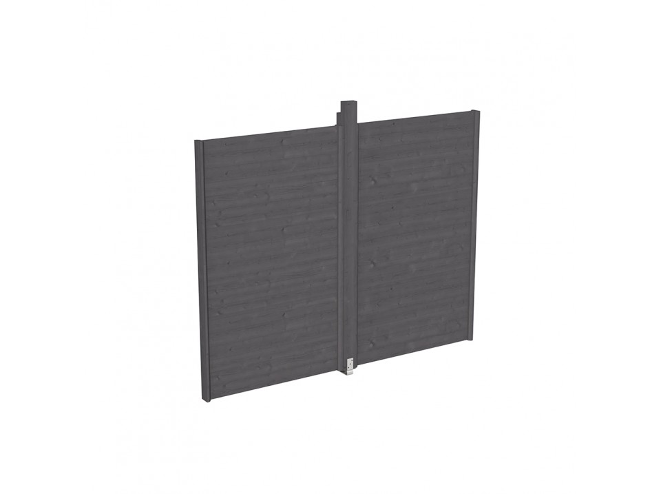 Abri de jardin PVC Utility 4.9 Gris Vert Abri de jardin PVC Utility 4.9 Gris Vert, Abri de jardin en PVC et resine - Direct-abris