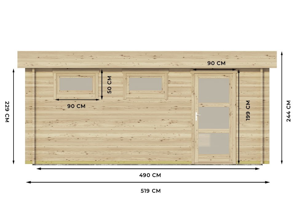 Carport SILVERSTONE - 355 x 846 avec remise Carport SILVERSTONE - 355 x 846 avec remise, Carport - Direct-abris