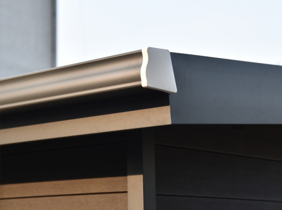 Cache Poubelle 3.25 m2 - composite gris Cache Poubelle 3.25 m2 - composite gris, Cache Poubelle - Direct-abris