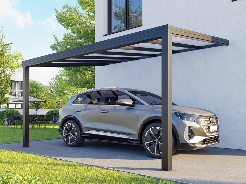 Carport Aluminium Garantie 15 ans Design et durable DirectAbris