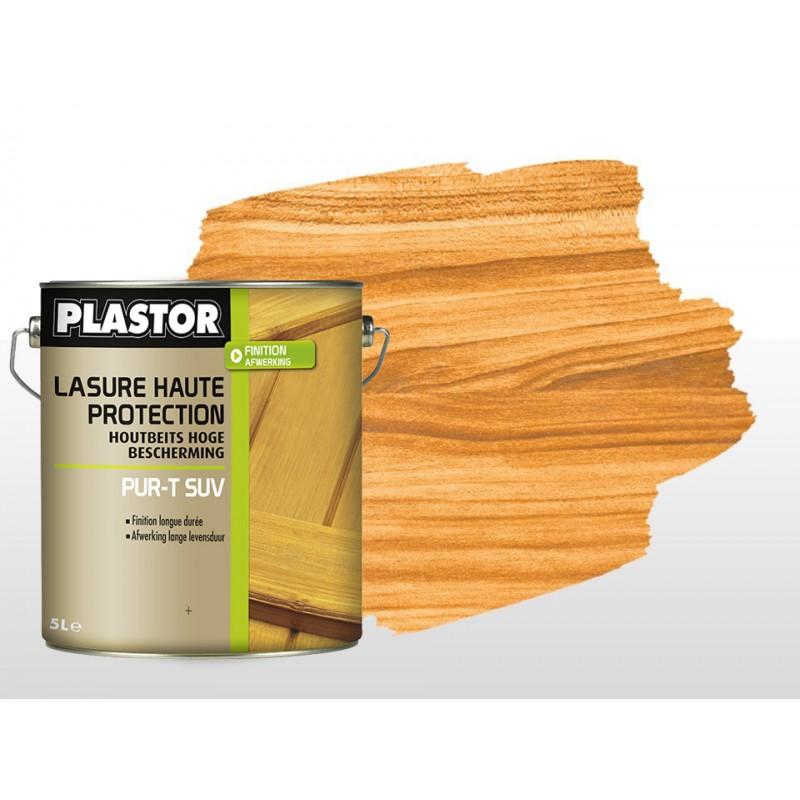 Plastor 5L - Lasure haute protection Chêne clair