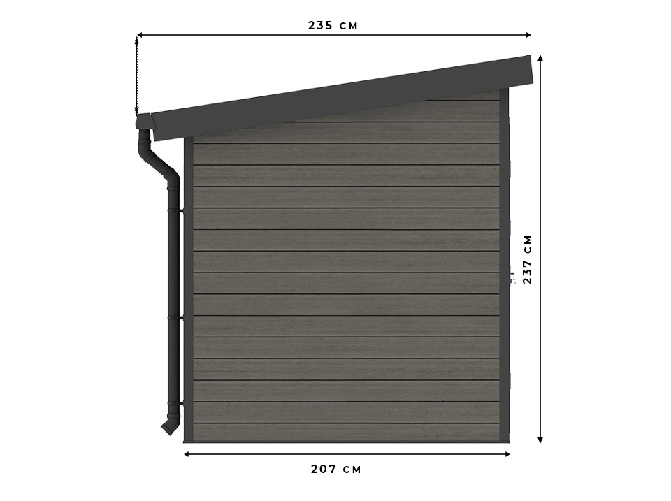 Coffre resine anthracite RIO 400 L Coffre resine anthracite RIO 400 L, Banc et Coffre de jardin - Direct-abris