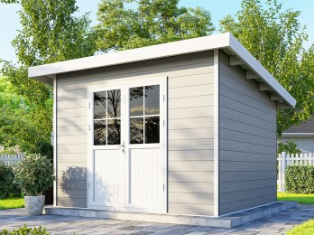 Abri de Jardin Moderne Bois Composite WPC - Gardival & Tack