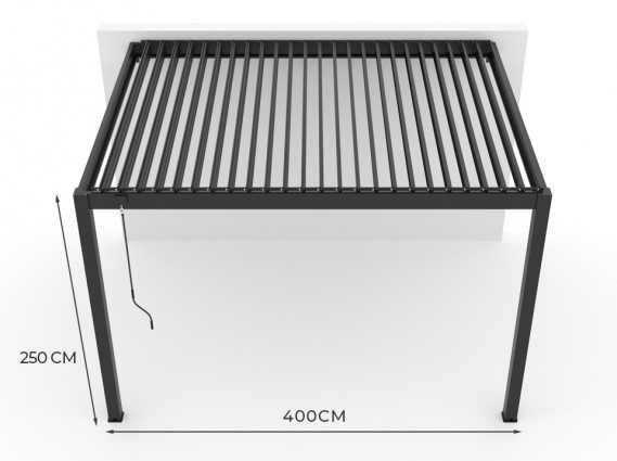 PERGOLA BIOCLIMATIQUE ZENITH DIMENSIONS