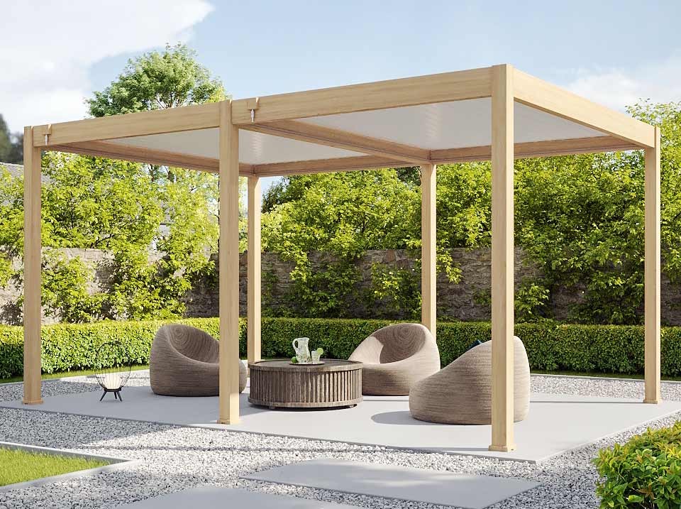 Pergola alu NAMELIS profondeur 2.5M - 4x2.5m Pergola alu NAMELIS profondeur 2.5M - 4x2.5m, Pergola aluminium - Direct-abris