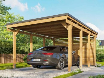 Carport bois CASTELLANE...