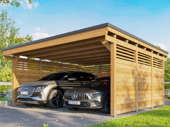 Carport bois CASTELLANE...