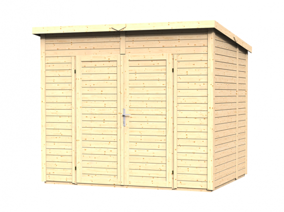 Abri de jardin bois 239 x 181 cm