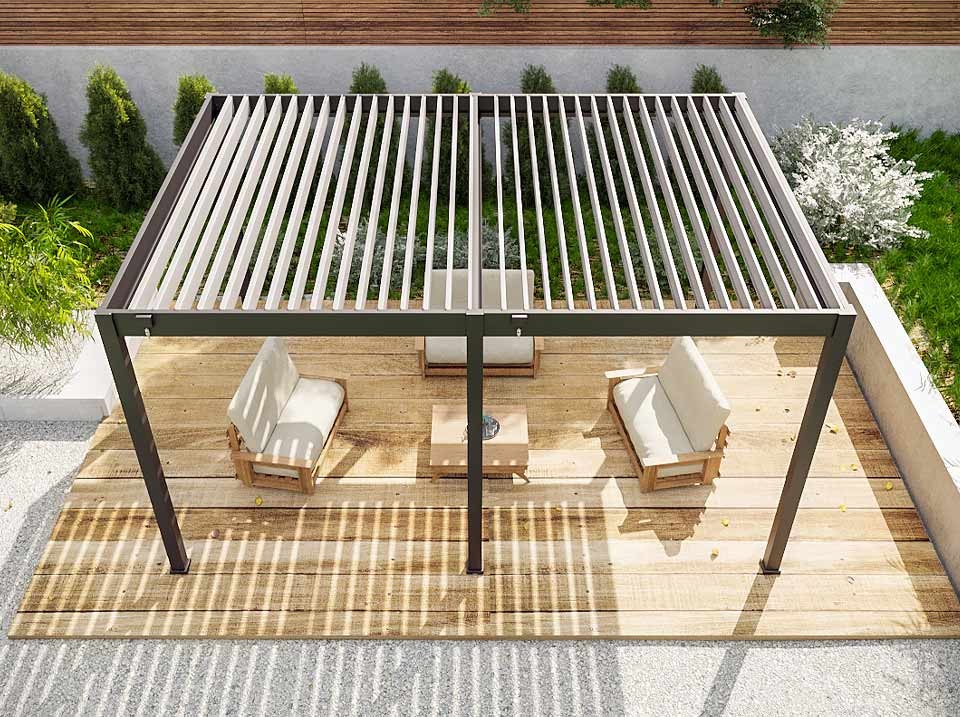 Chalet de jardin RIVERTON 24 - 44mm Chalet de jardin RIVERTON 24 - 44mm, Bureau de Jardin - Direct-abris