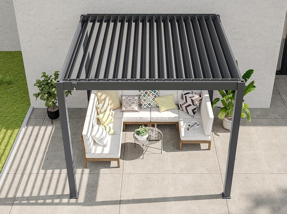 Carport adossé RIVERSIDE - 548 x 550 cm Carport adossé RIVERSIDE - 548 x 550 cm, Carport - Direct-abris