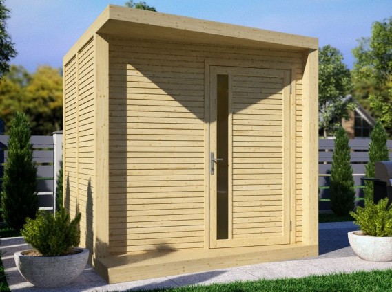 Abri de jardin en bois Neris 237 x 297 cm