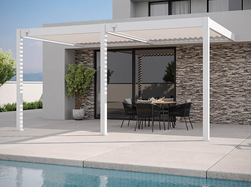 Pavillon bois BILBAO 327 x 250 Pavillon bois BILBAO 327 x 250, Pergola bois - Direct-abris