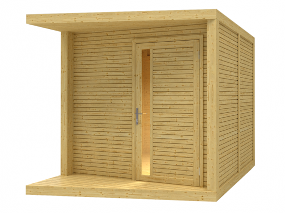 Abri de jardin en bois Neris 237 x 297 cm