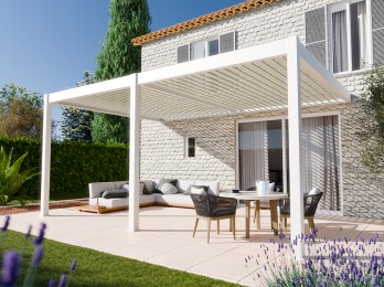 Pergola bioclimatique...