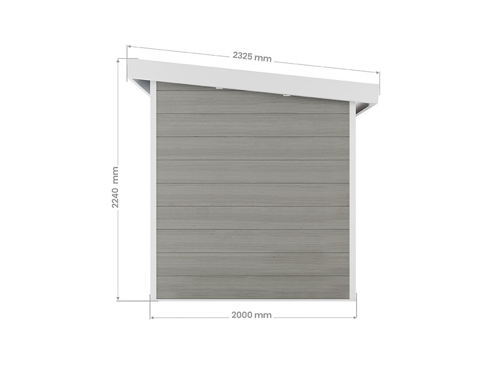 Pergola ALICANTE 434 x 300 - 3 poteaux Pergola ALICANTE 434 x 300 - 3 poteaux, Pergola bois - Direct-abris