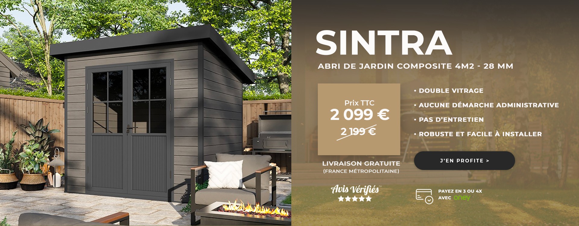 abri de jardin composite