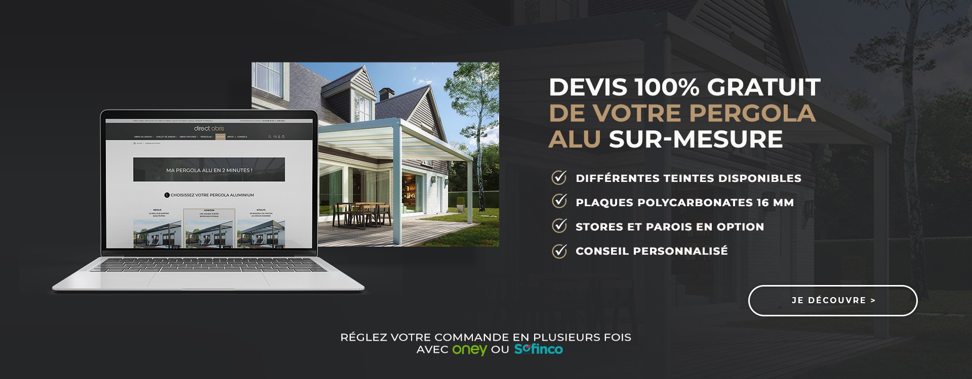 pergola alu sur-mesure