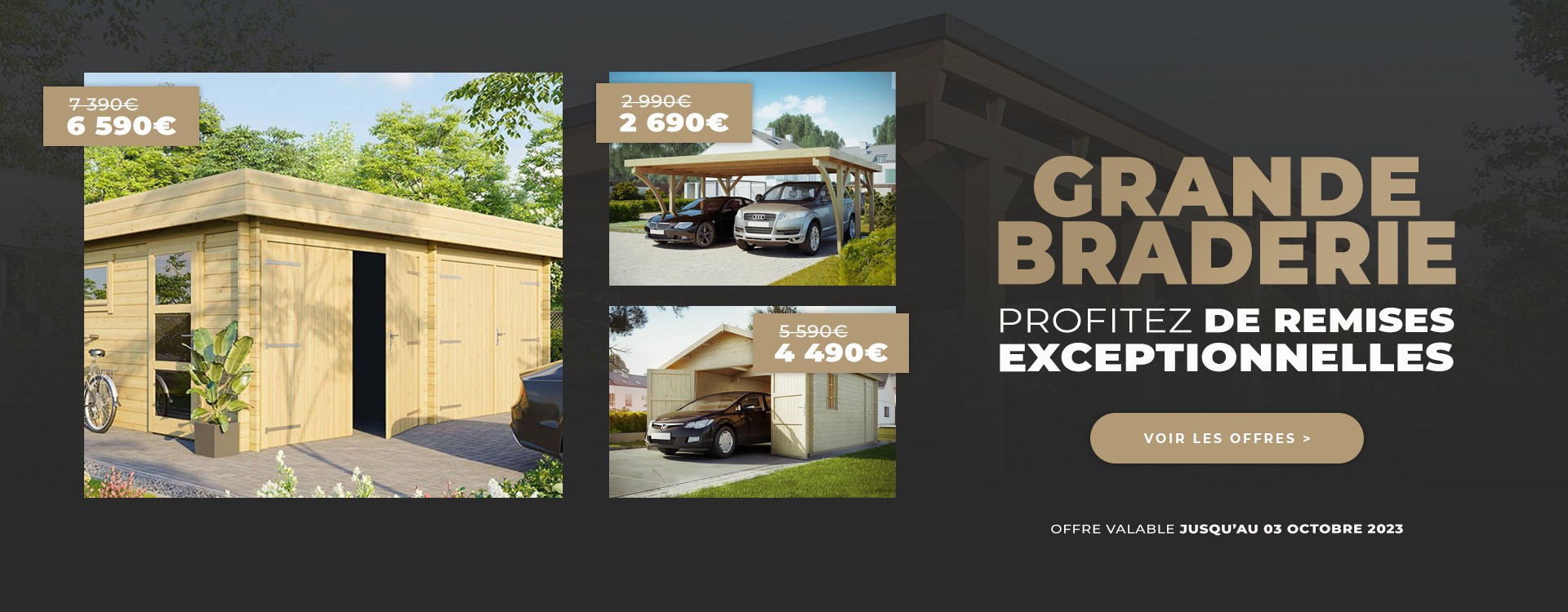 promotion abri de jardin