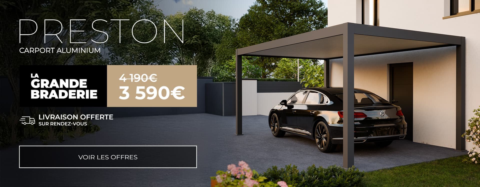 carport alu preston