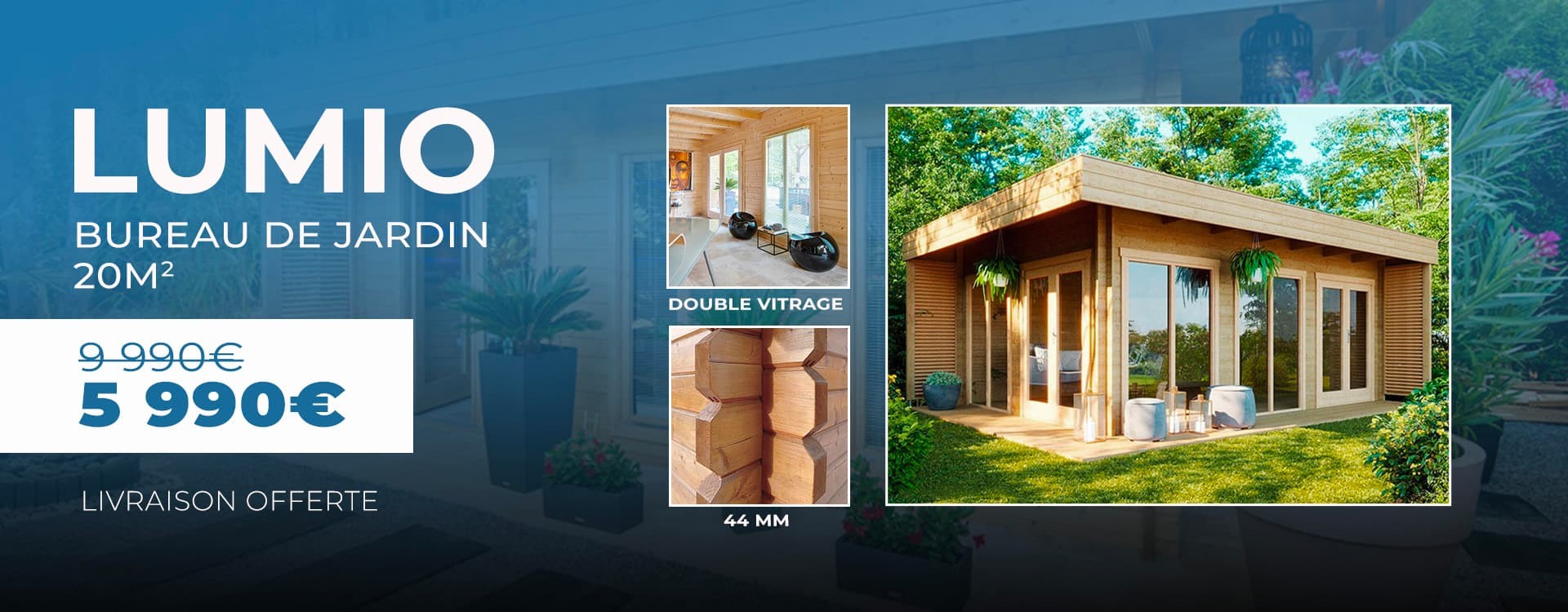 promotion abri de jardin composite